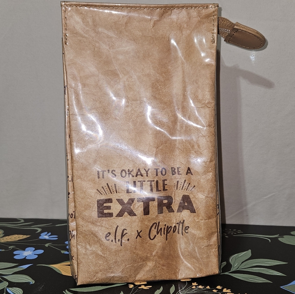 ELFxChipotle Tan Bag